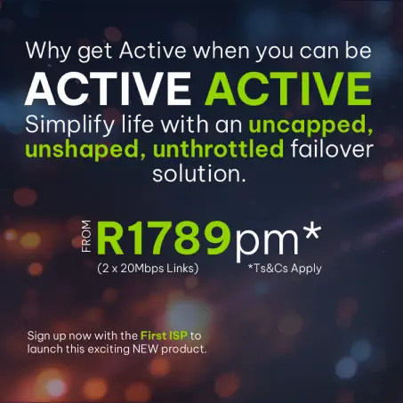 Active Active Promo | Vox | Fibre & Wireless