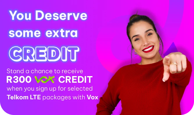 LTE Credit Promo Latest Deals New | Vox | LTE